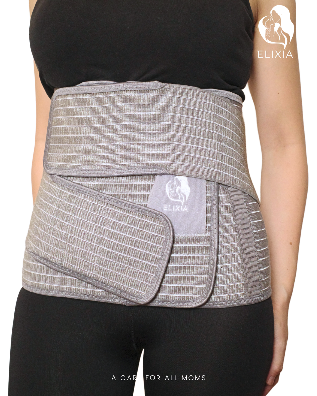 Dark Gray Postpartum Bellyband