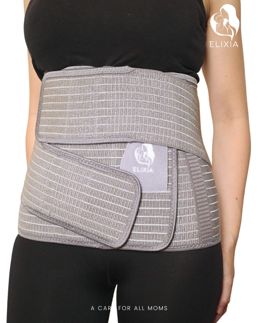 Dark Gray Postpartum Bellyband