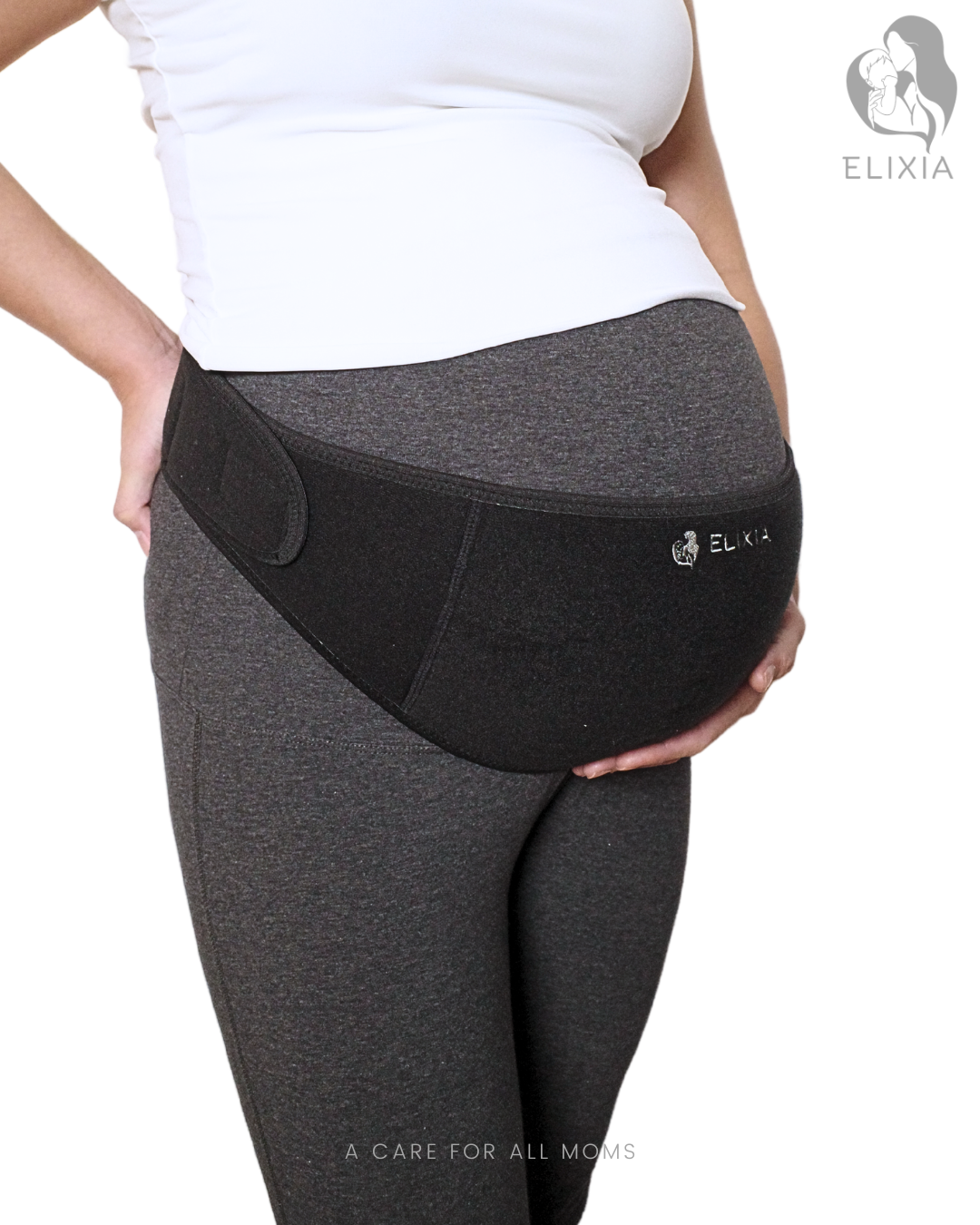 Black Maternity Belt
