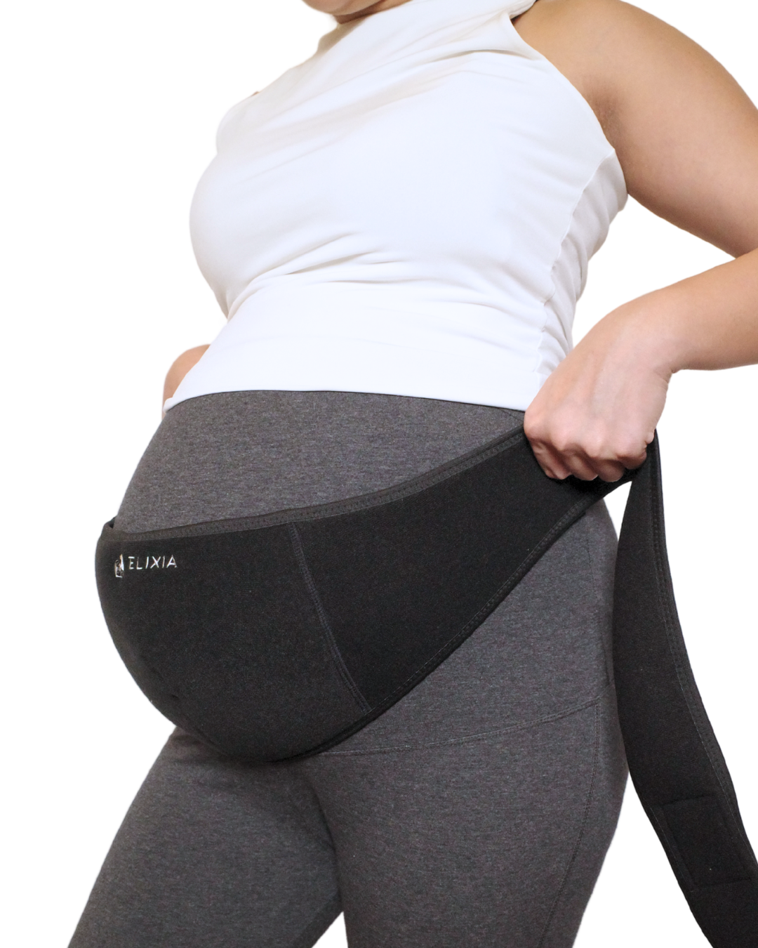 Black Maternity Belt