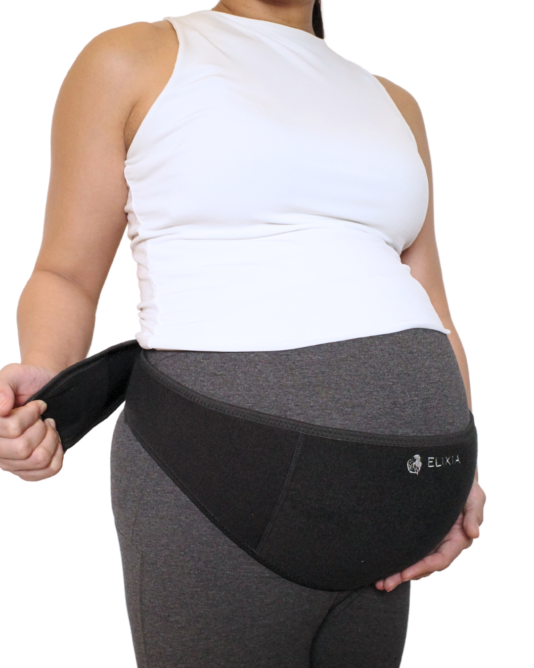 Black Maternity Belt