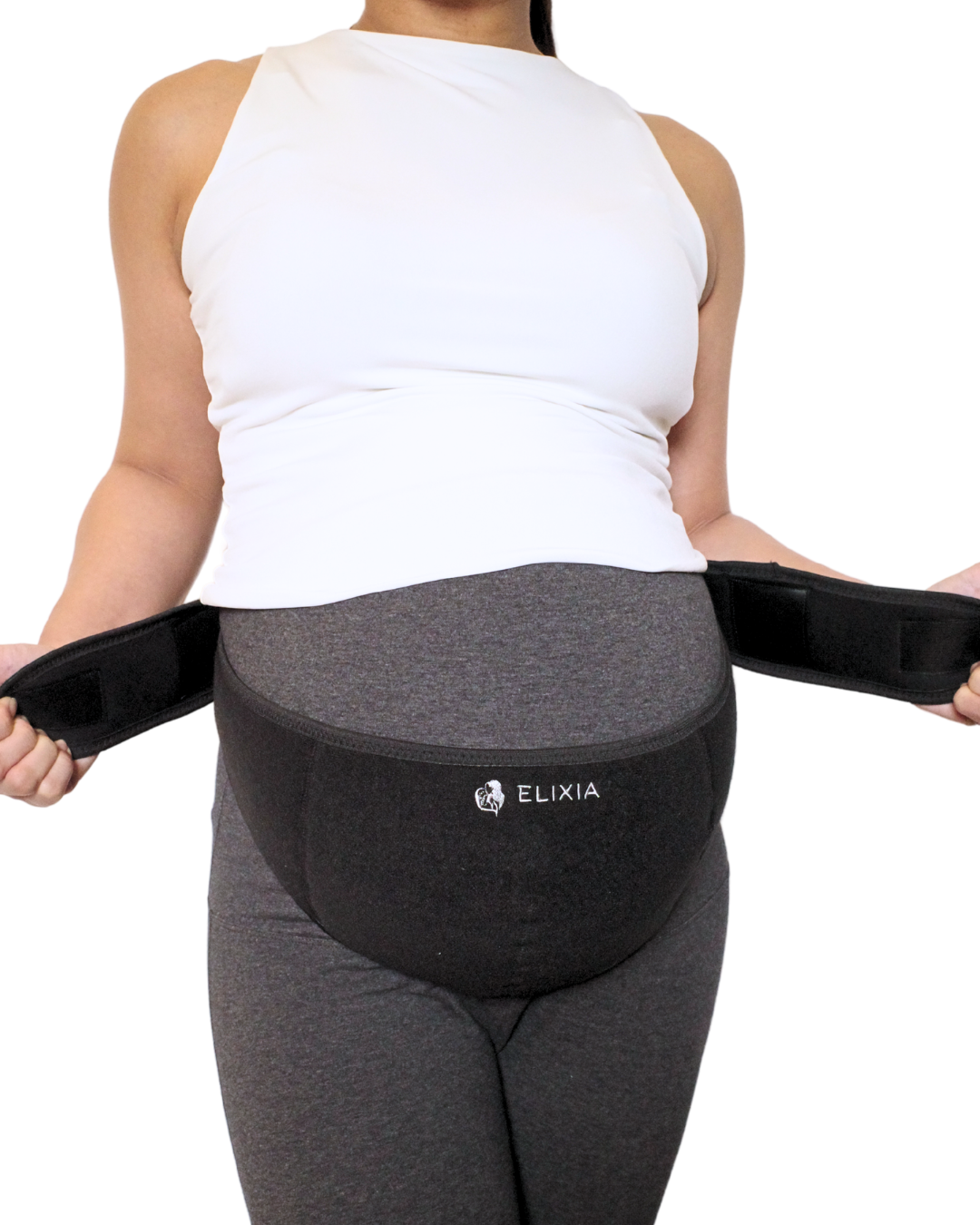Black Maternity Belt