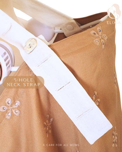 Caramel Nursing Cover Set