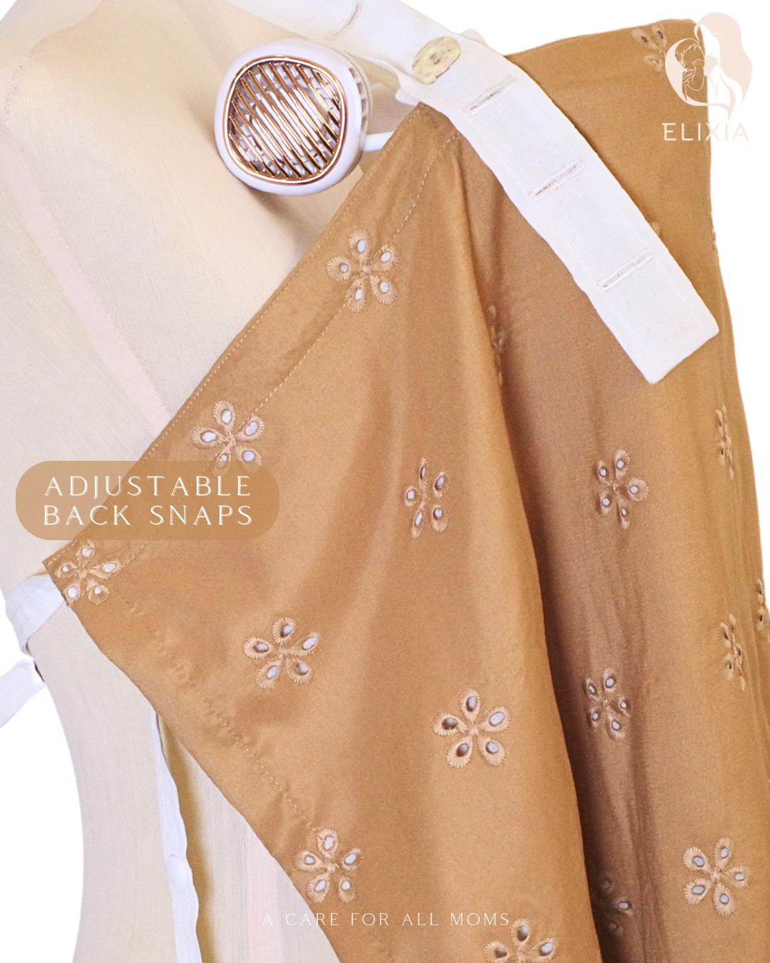 Caramel Nursing Cover Set