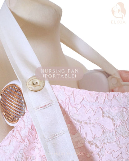Blush Nursing Cover Set