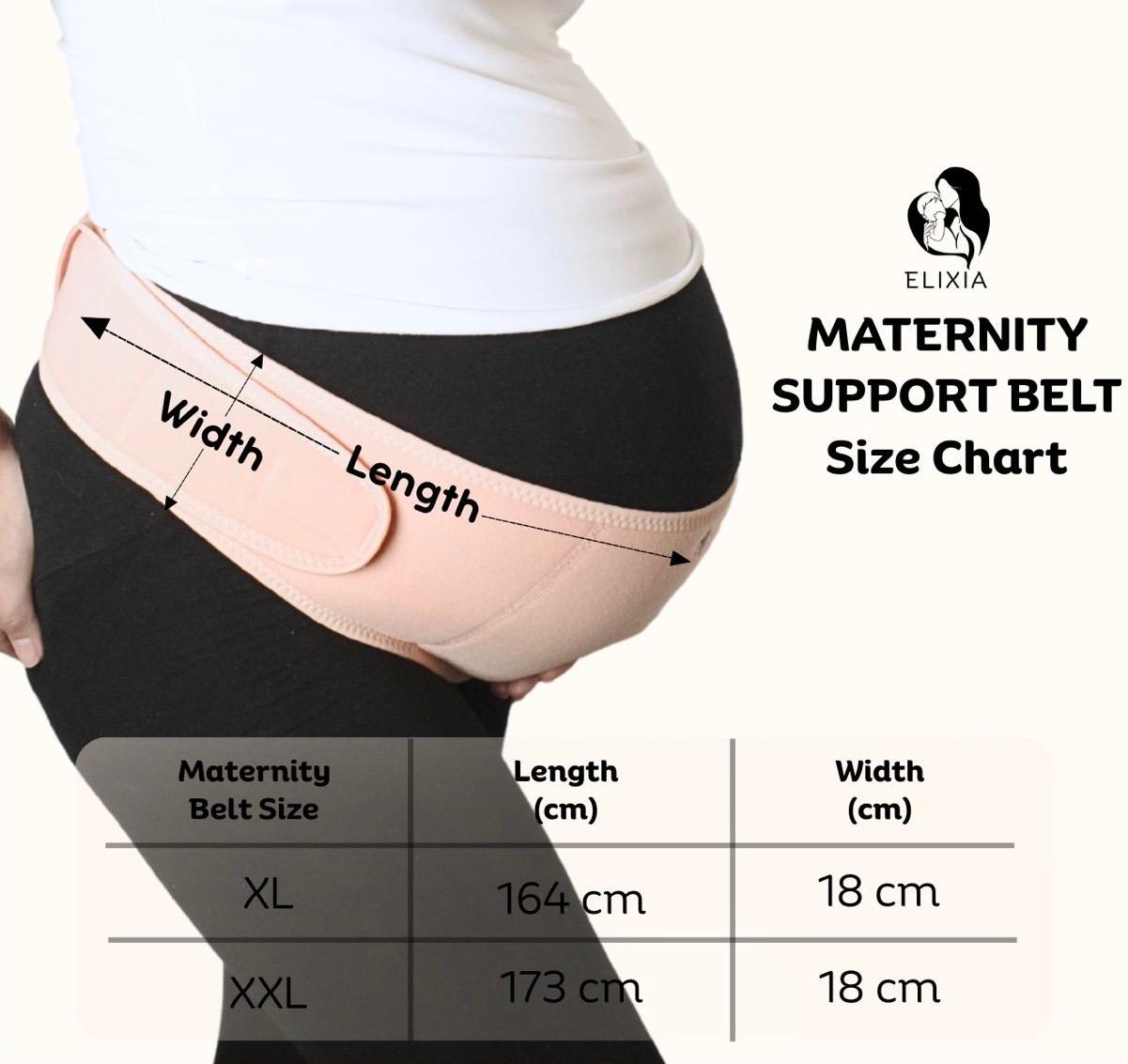 Black Maternity Belt